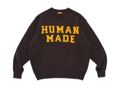 HUMAN MADE Lowgauge Knit Sweater "Charcoal"