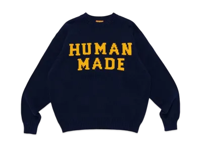 HUMAN MADE Lowgauge Knit Sweater "Navy"
