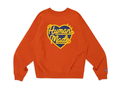 HUMAN MADE Heavyweight Sweatshirt "Orange"