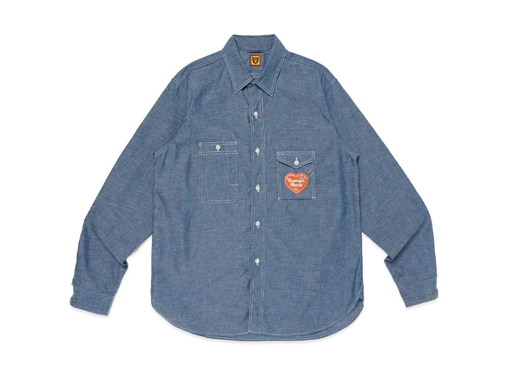 ヒューマンメイド　HUMAN MADE Chambray Work Shirt download_19d92d92-ad12-4224-