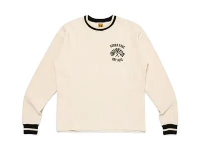 HUMAN MADE Thermal L/S T-Shirt "White"