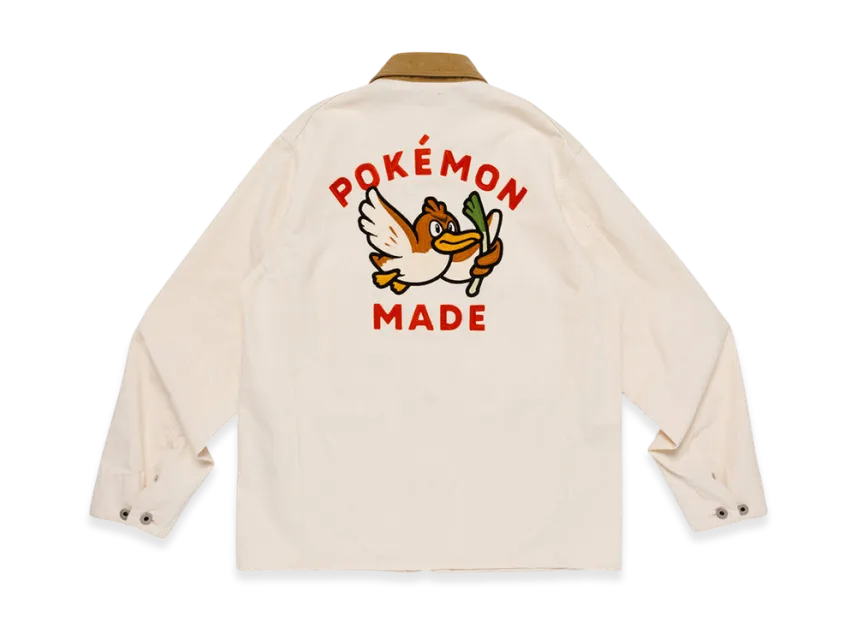 HUMAN MADE x Pokemon Made Coverall Jacket (Kamonegi) HUMAN MADE x Pokemon Made Coverall Jacket (Kamonegi)