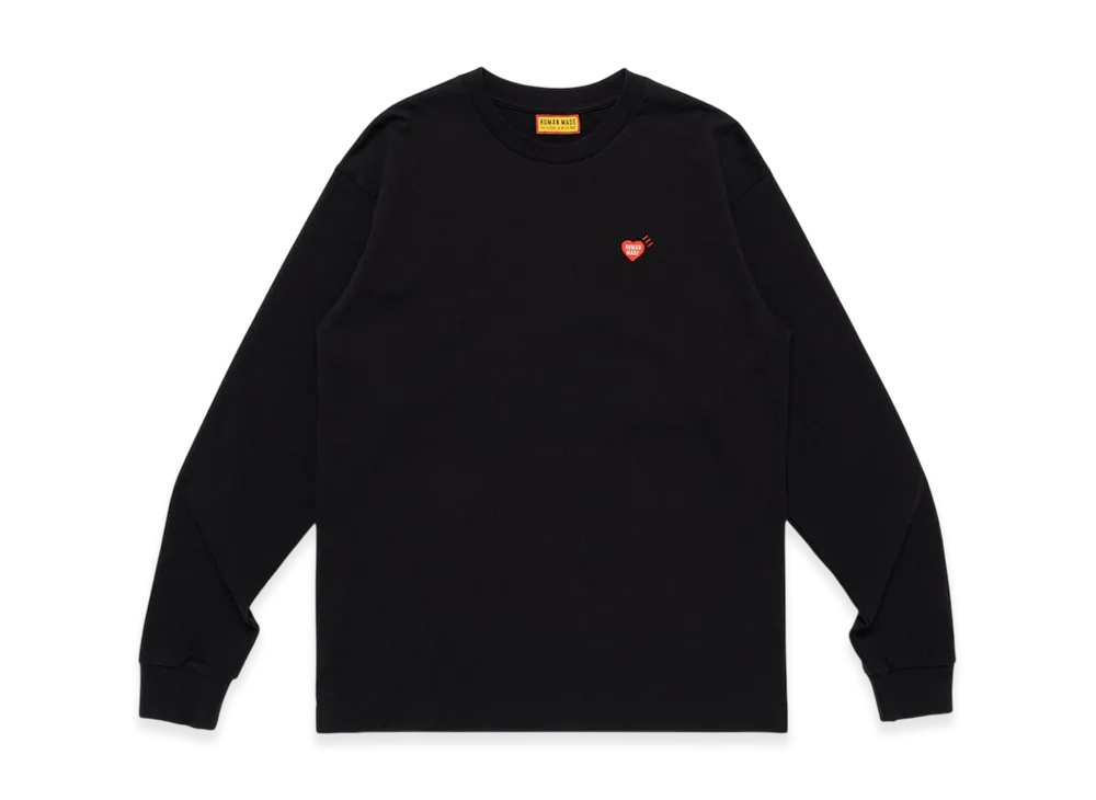 HUMAN MADE ブラック長袖Tシャツ ヒューマンメイド 長袖Tシャツ 人気ランキング | スニーカー