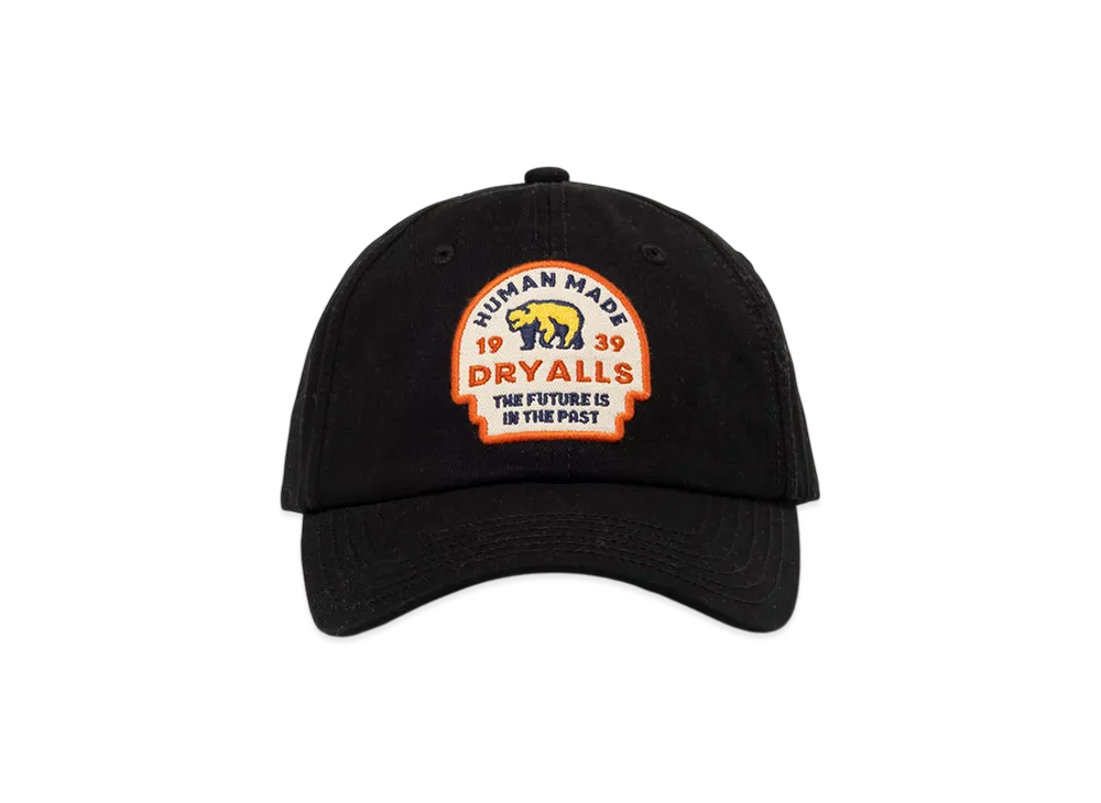 HUMAN MADE 6Panel Twill Cap "Black"