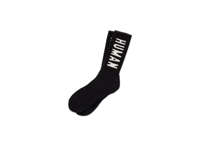 HUMAN MADE HM Logo Socks "Black"