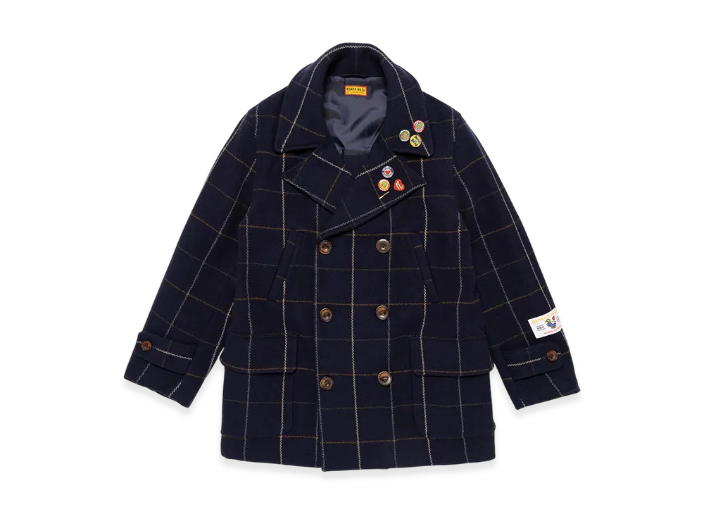HUMAN MADE Wool Coat "Navy"