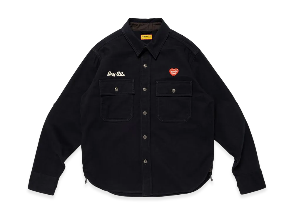 HUMAN MADE Work Shirt "Navy"