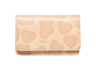 HUMAN MADE Leather Card Case "Beige"