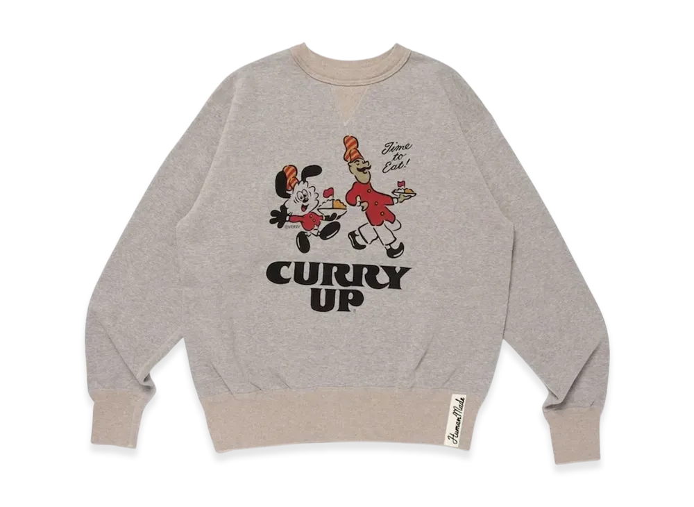 HUMAN MADE x CURRY UP x VERDY Tsuriami Sweatshirt 