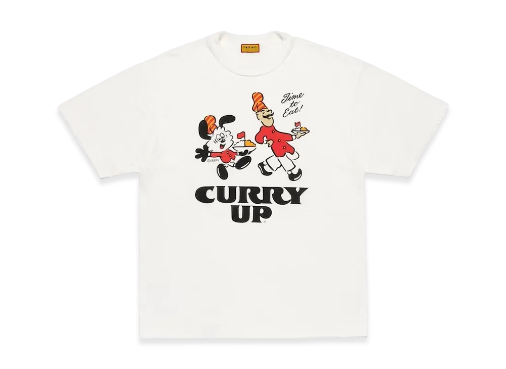 CURRY UP x VERDY x HUMAN MADE T-SHIRT Curry Up Opens New Location