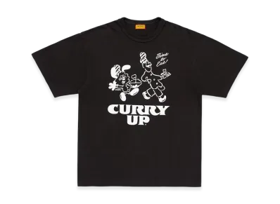 HUMAN MADE x CURRY UP x VERDY Graphic T-Shirt "Black"
