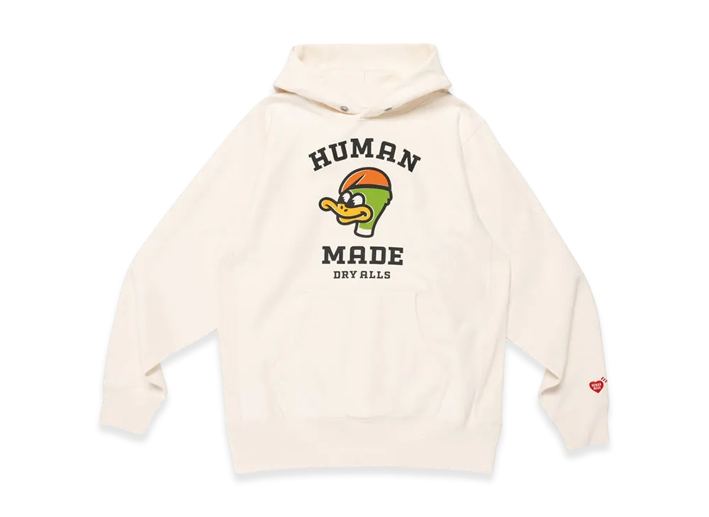 ヒューマンメイド ヘビーウェイト フーディー "ホワイト"
