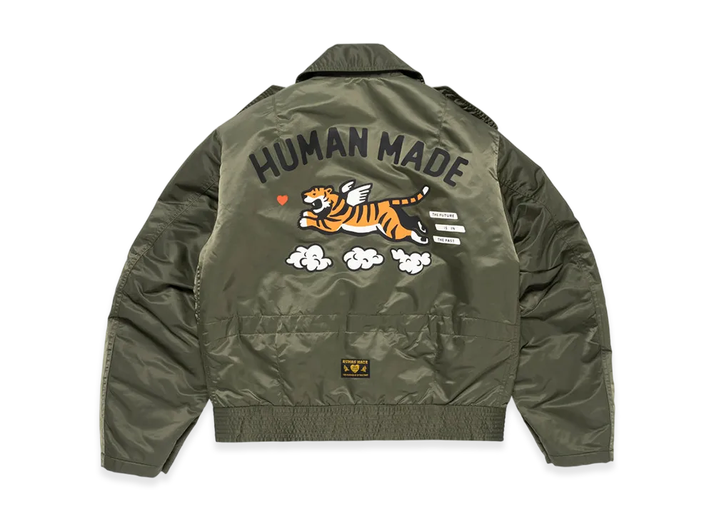 HUMAN MADE Flight Jacket "Olivedrab"