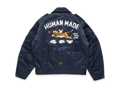 HUMAN MADE Flight Jacket "Navy"