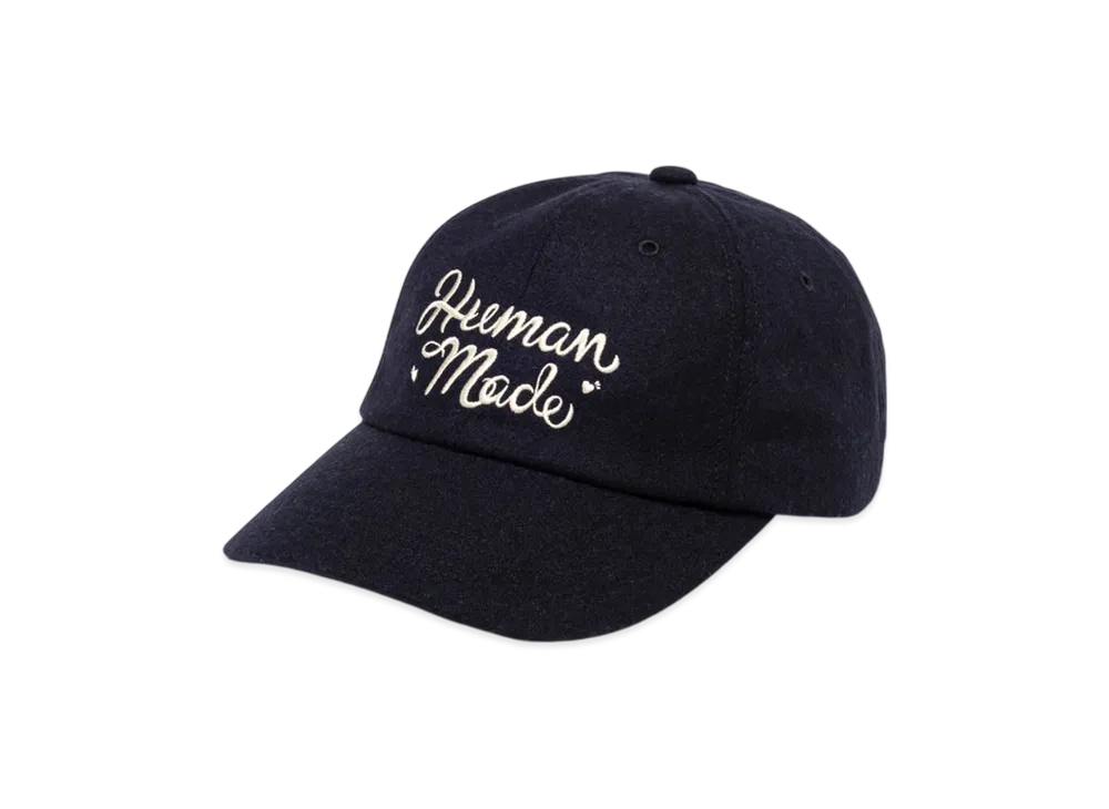 HUMAN MADE 6Panel Wool Cap "Navy"