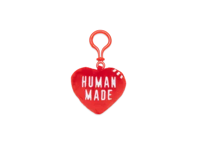 HUMAN MADE Stuffed Heart Key Charm "Red"