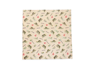 HUMAN MADE Big Bandana "White"