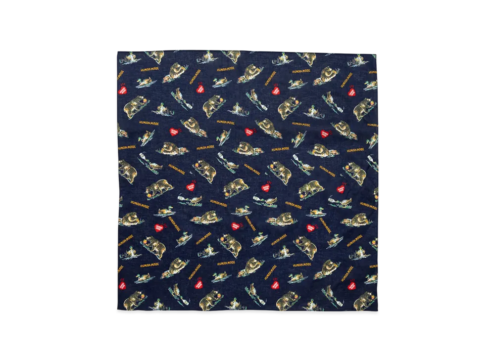 HUMAN MADE Big Bandana "Navy"