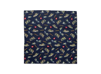 HUMAN MADE Big Bandana "Navy"