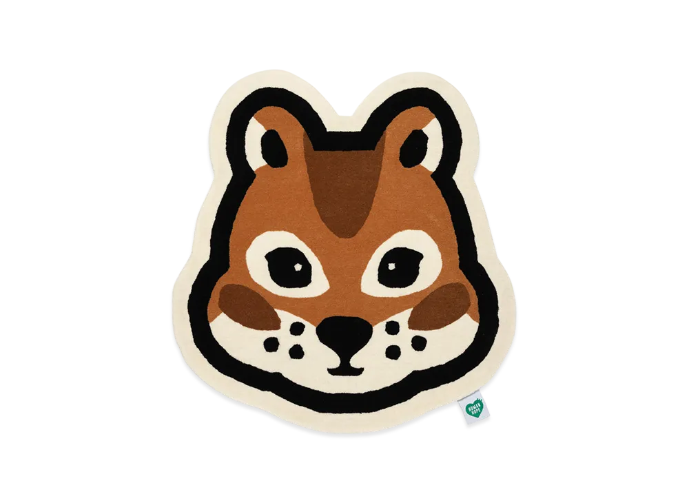 HUMAN MADE x j-hope of BTS HUMAN HOPE Rug "Brown"