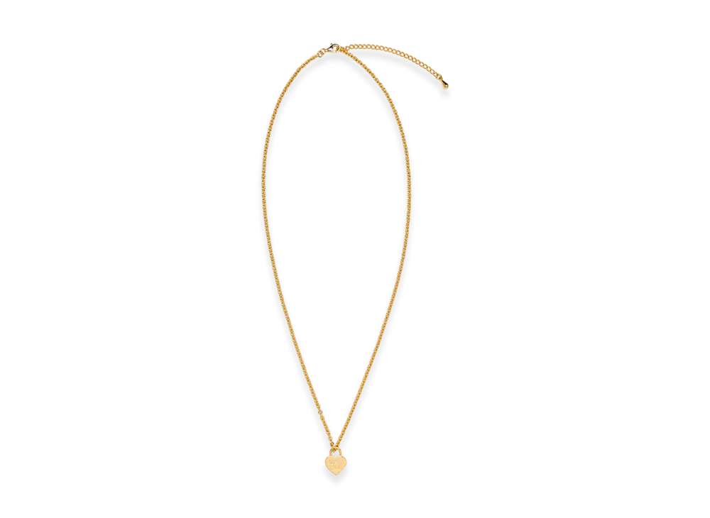HUMAN MADE Heart Silver Necklace "Gold"