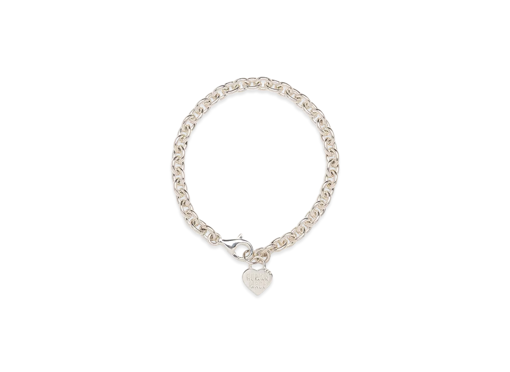 HUMAN MADE Heart Silver Bracelet "Silver"
