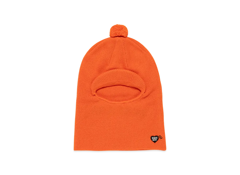 HUMAN MADE Balaclava Knit Cap "Orange"