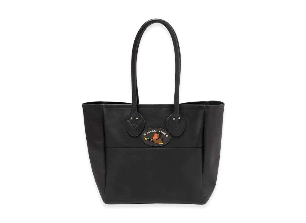 HUMAN MADE Leather Tote "Black"