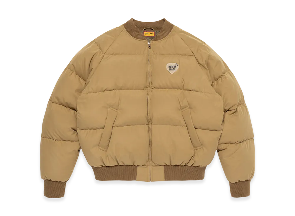 HUMAN MADE Down Jacket "Beige"