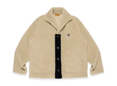HUMAN MADE Fleece Shirt "Beige"