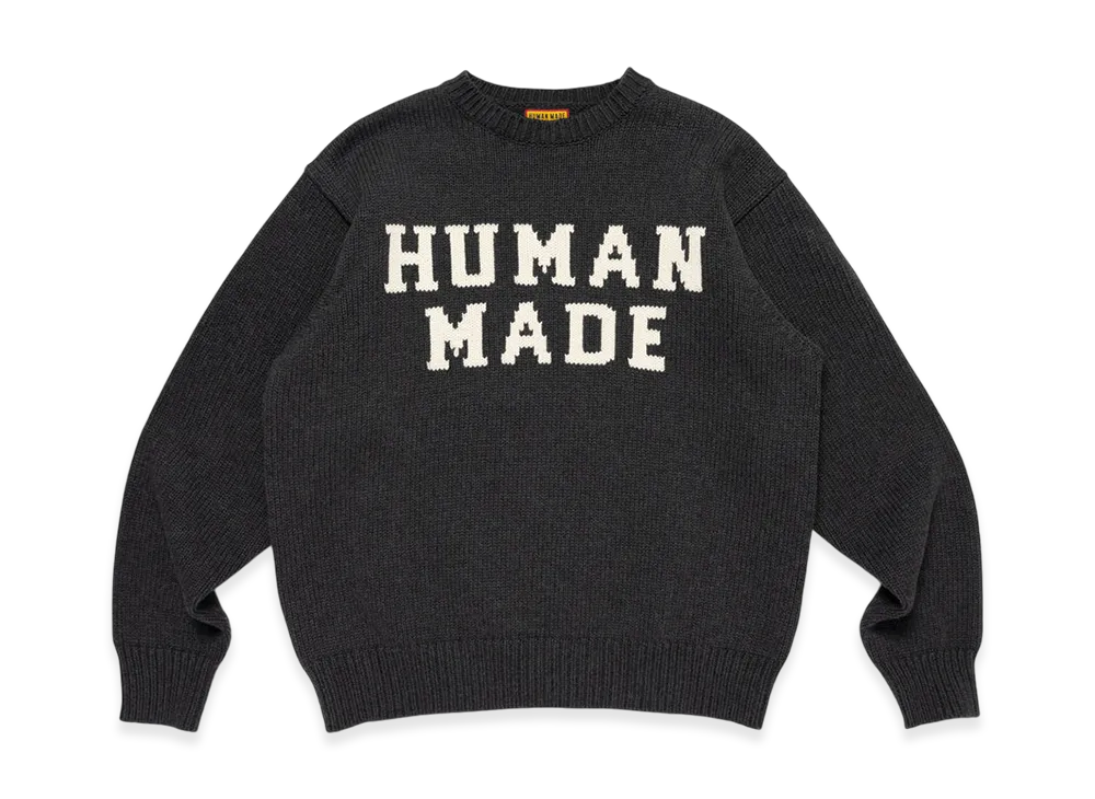 HUMAN MADE Graphic Sweater "Charcorl"