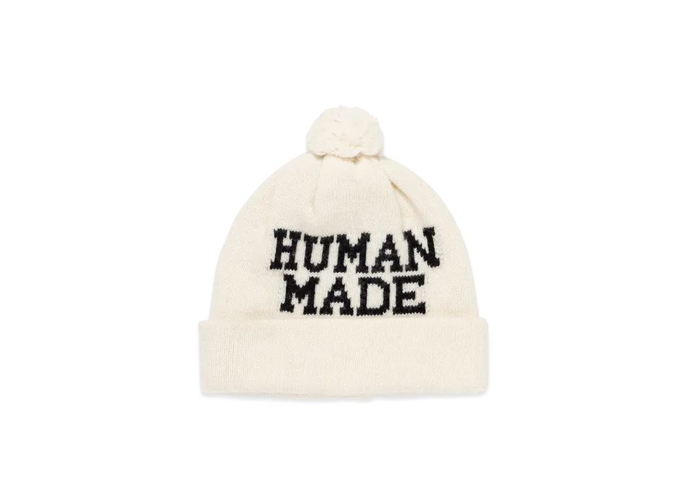 HUMAN MADE Pop Beanie "White"