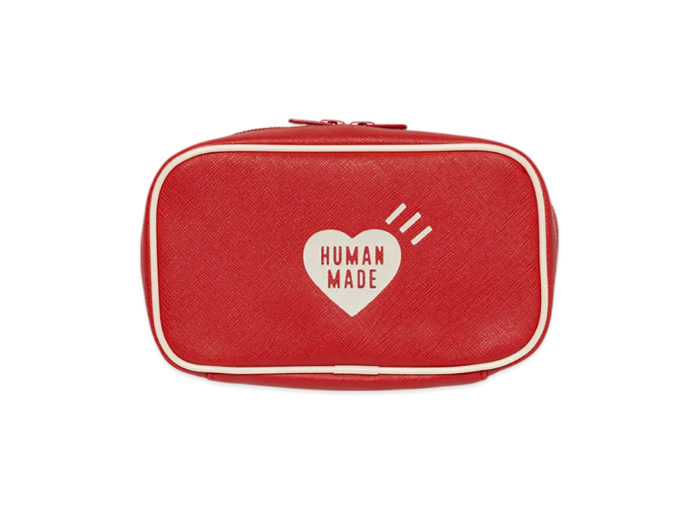 HUMAN MADE Accessory Pouch "Red"