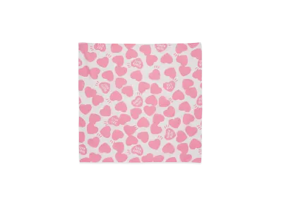 HUMAN MADE Heart Big Bandana "Pink"