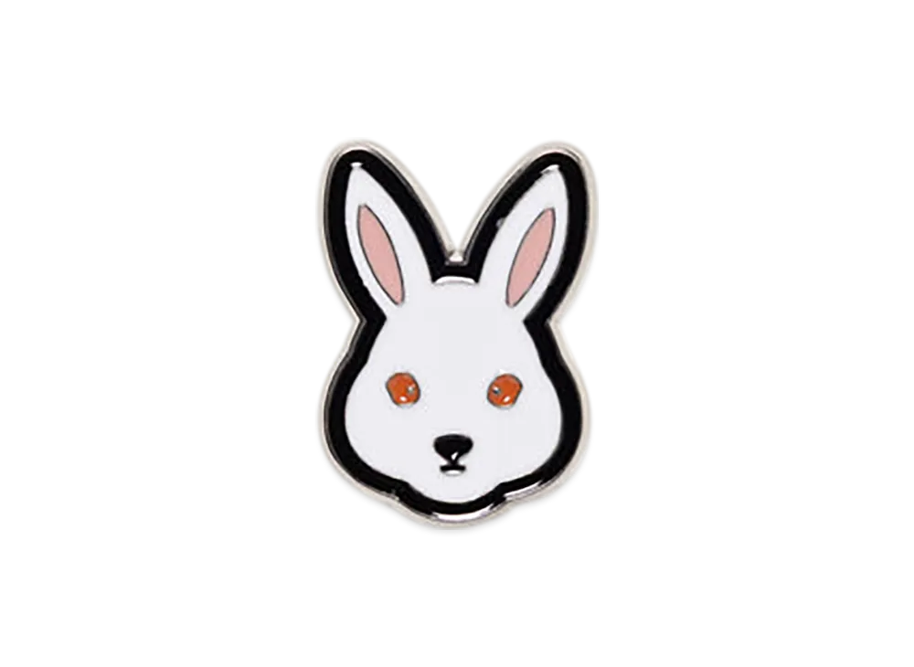 HUMAN MADE Animal Head Pins "Pink"