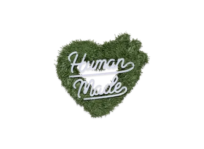 HUMAN MADE Happy Holidays Wreath Small "Green"