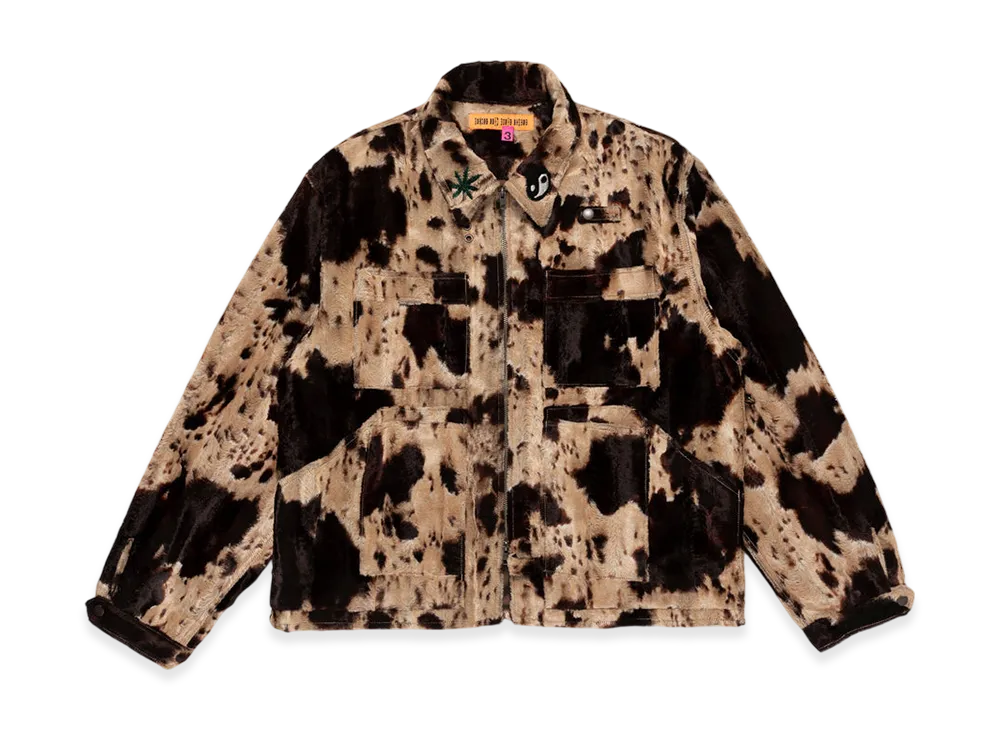 Cactus Plant Flea Market Bronco Zip Jacket "Brown"