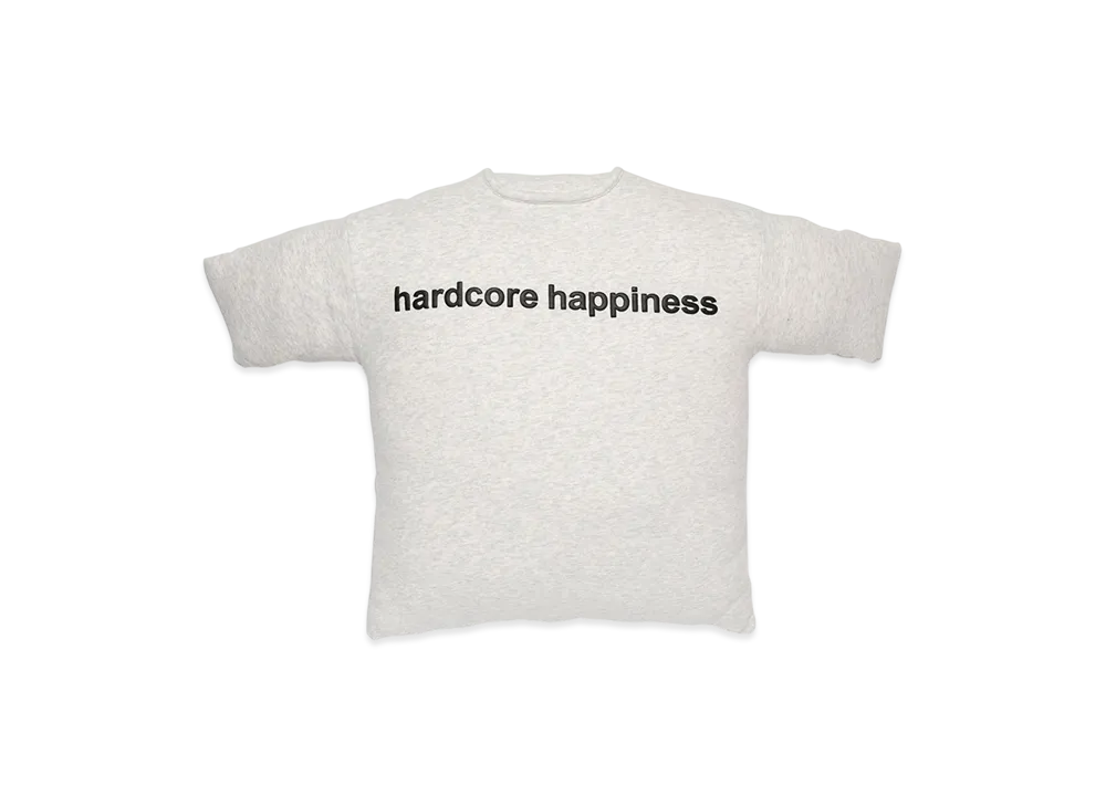 Cactus Plant Flea Market Stuffed T-Shirt Pillow "Gray"