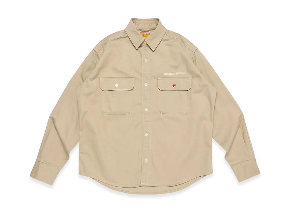 HUMAN MADE Oversized Shirt "Beige"