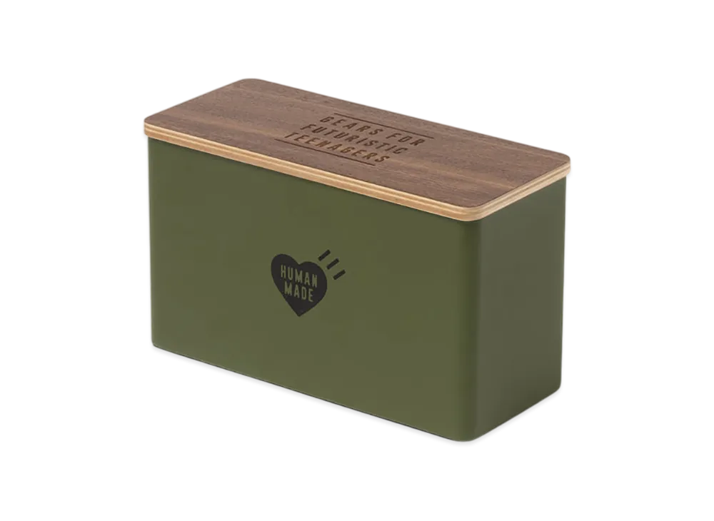 HUMAN MADE ボックスティッシュ オリーブグリーン HUMAN MADE ボックスティッシュ オリーブグリーン HUMAN MADE