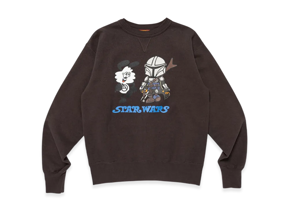HUMAN MADE x STAR WARS Tsuriami Sweatshirt #1 by VERDY "Black"