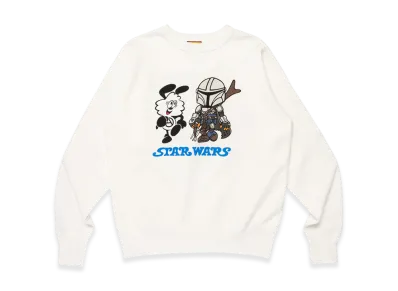 HUMAN MADE x STAR WARS Tsuriami Sweatshirt #1 by VERDY "White"