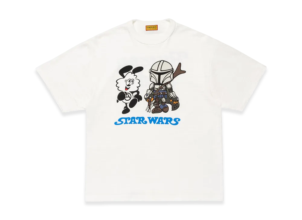 HUMAN MADE x STAR WARS Graphic T-shirt #1 by VERDY "White"