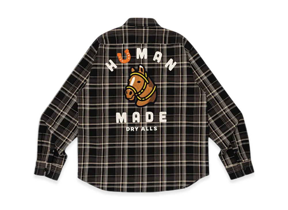 HUMAN MADE Check Shirt "Black"