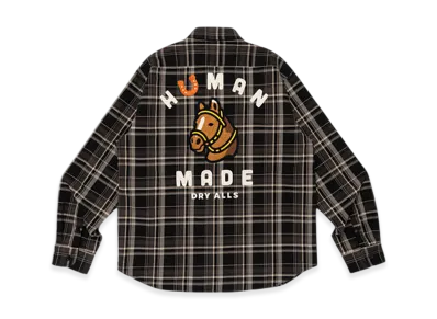 HUMAN MADE Check Shirt "Black"