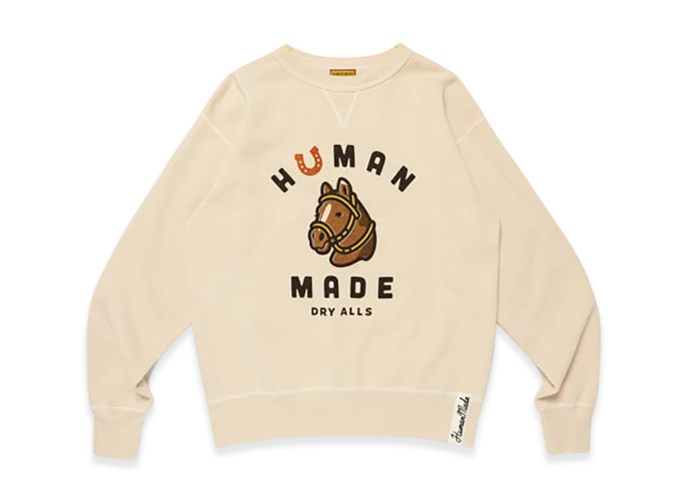 HUMAN MADE Tsuriami Sweatshirt "White"