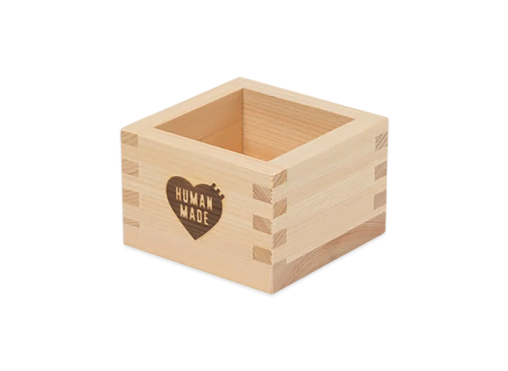 HUMAN MADE Square Wooden Cup 2026 180ml "Beige"