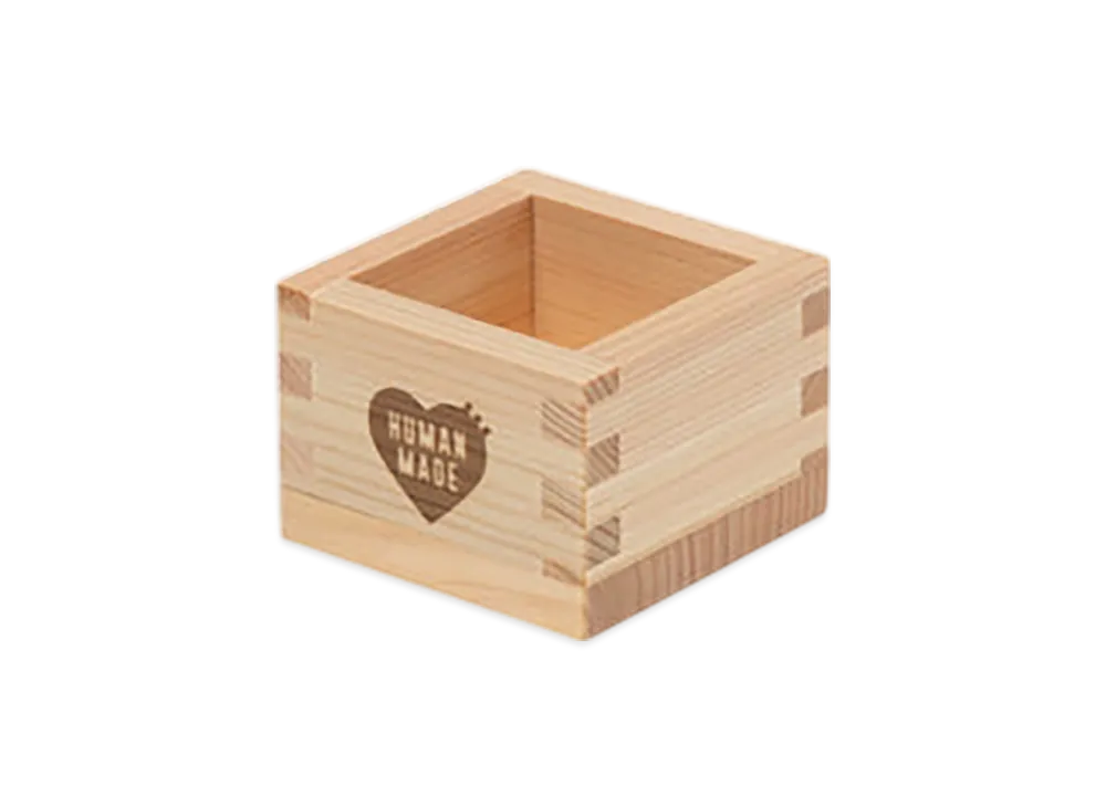 HUMAN MADE Square Wooden Cup 2026 54ml "Beige"
