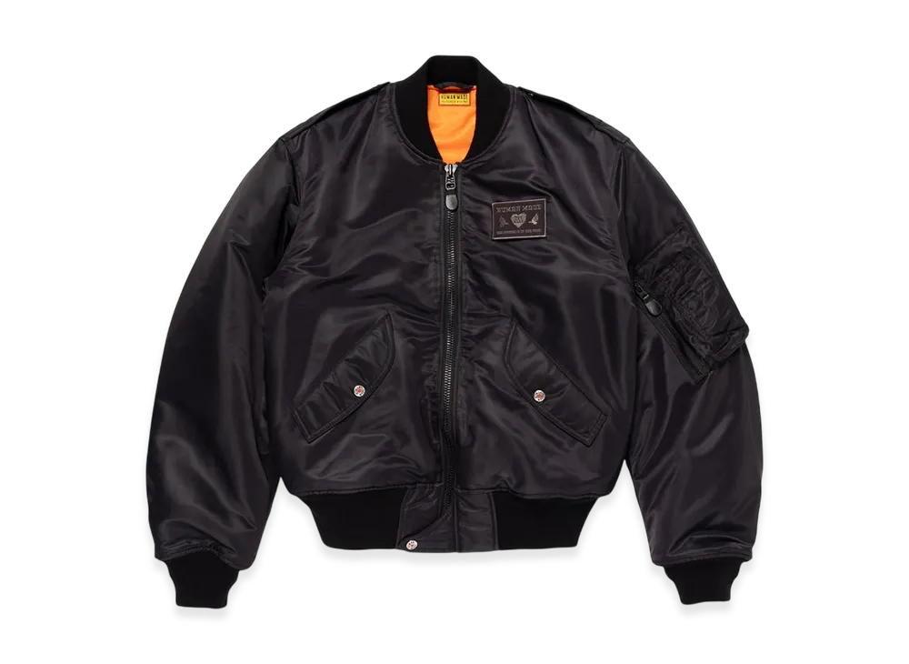 HUMAN MADE Flight Jacket "Black"