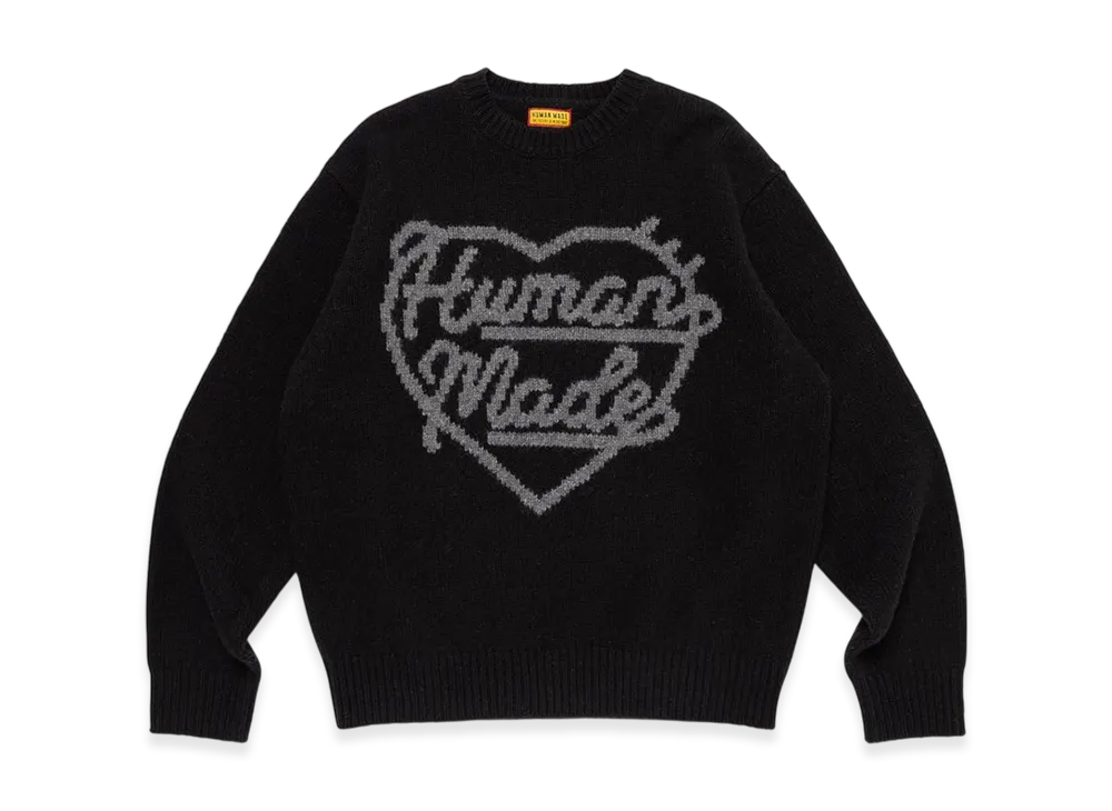HUMAN MADE Heart Knit Sweater 